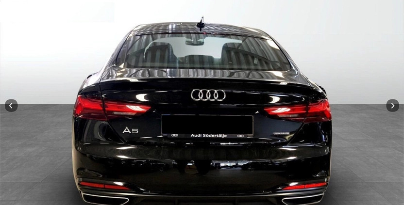 Audi A5 cena 189900 przebieg: 45200, rok produkcji 2021 z Sulechów małe 67